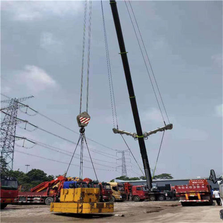多文镇风电设备吊装